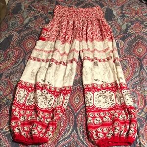 Boho VIB High Rise Waist Pants
